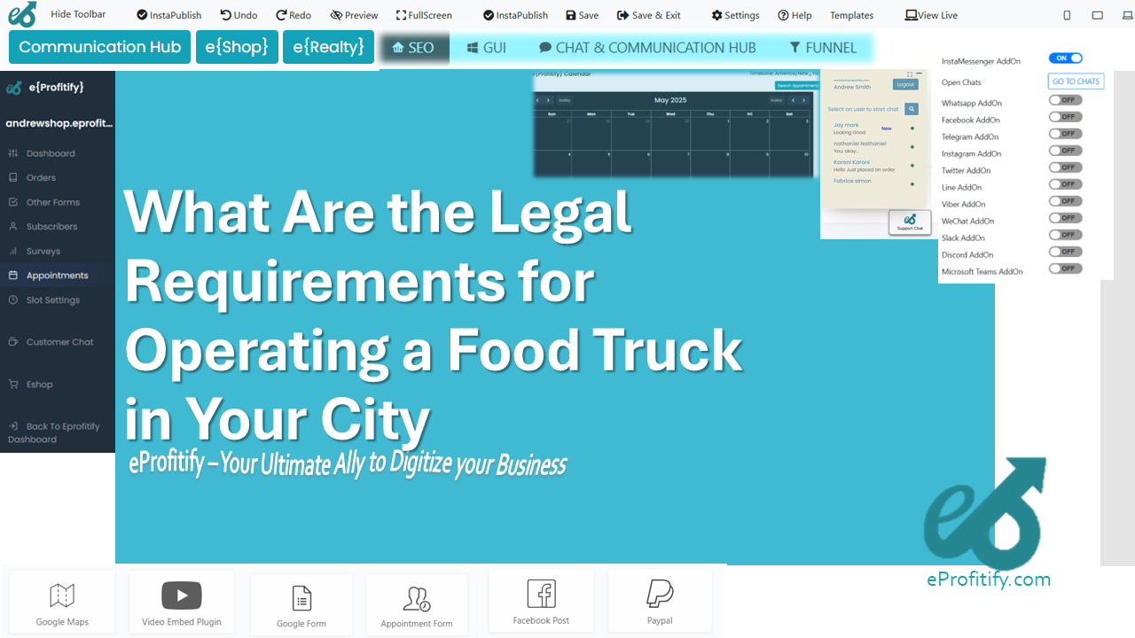 What Are the Legal Requirements for Operating a Food Truck in Your City